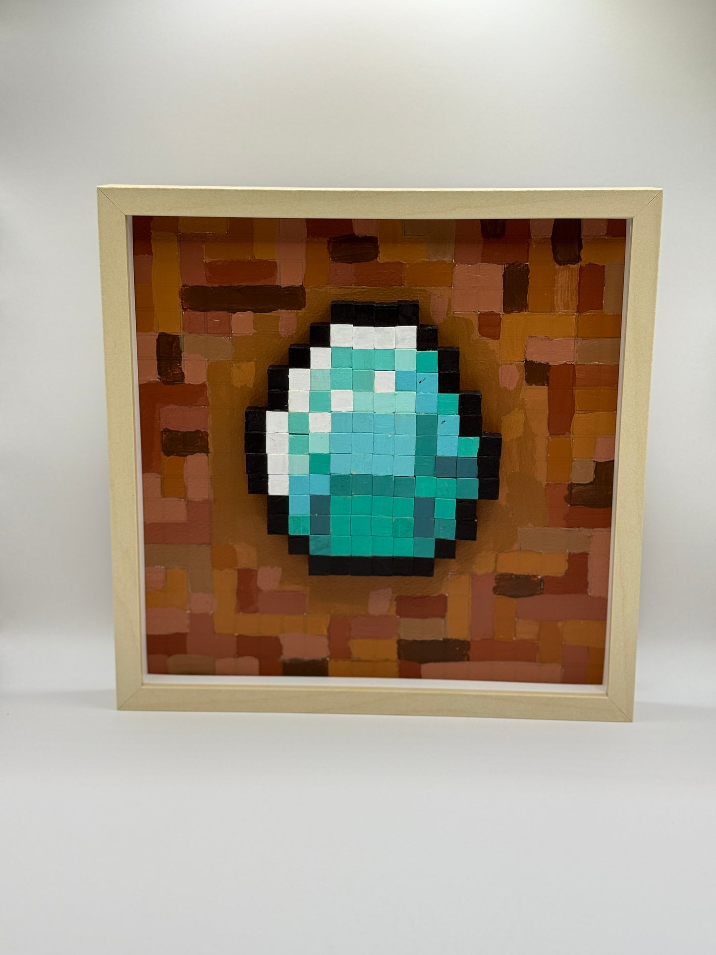 Minecraft Diamond Wall Decor