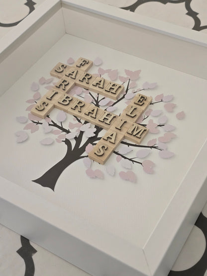 Customised 3D Craft -Family Tree