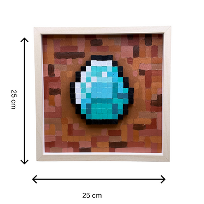 Minecraft Diamond Wall Decor