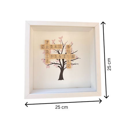 Customised 3D Craft -Family Tree