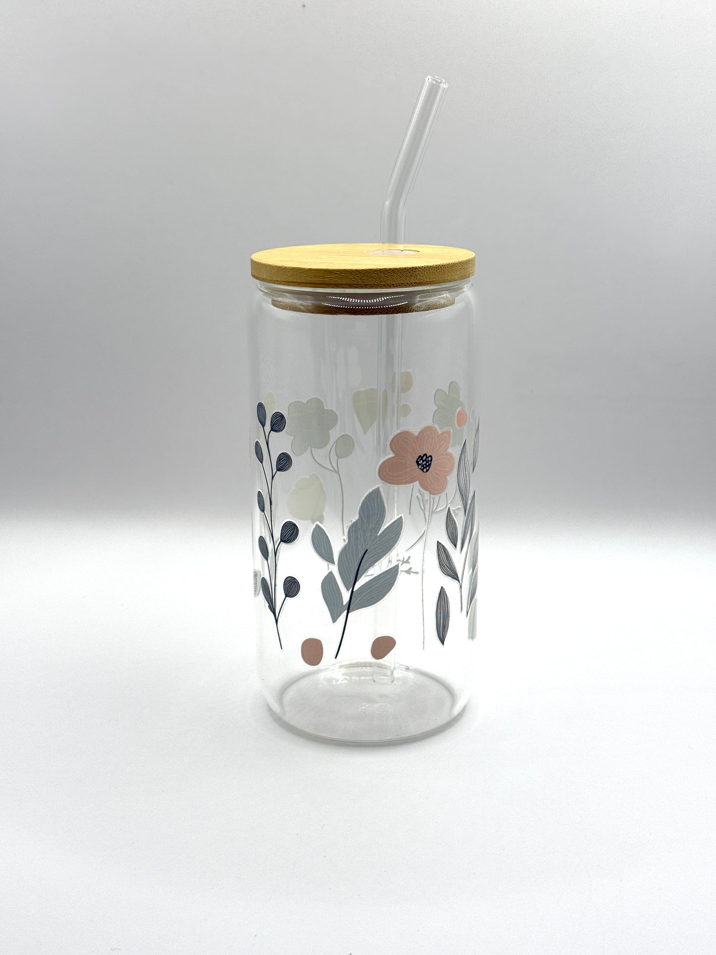 Glass Cup (tumbler ) With Lid
