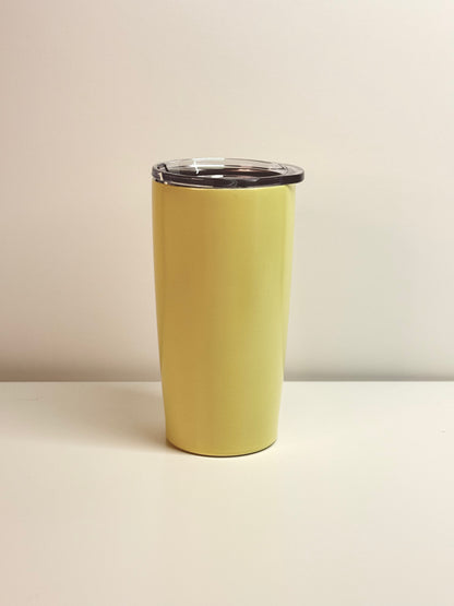 coffee tumbler with Engraved Letter