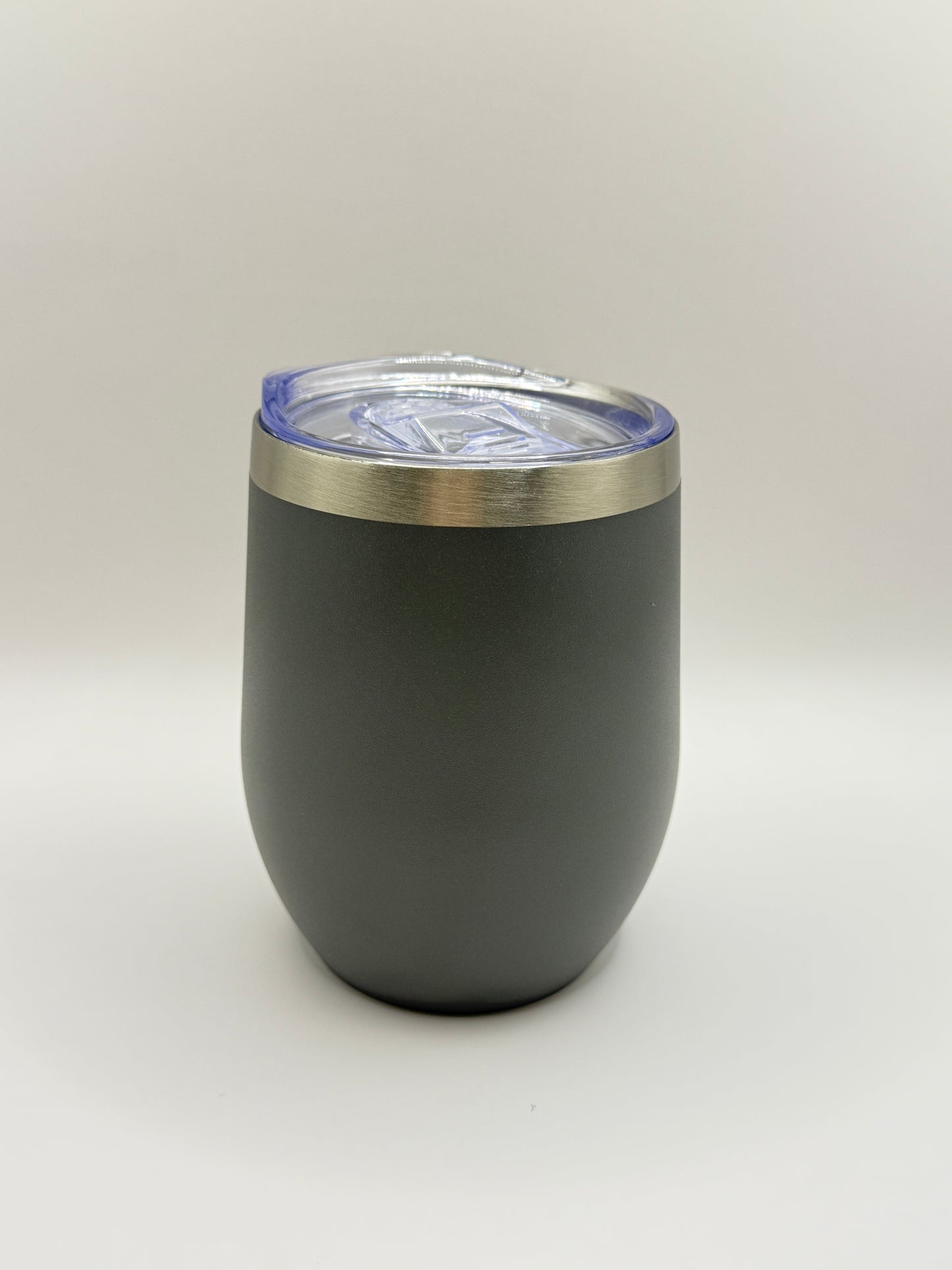 Engraved  Egg shape coffee tumbler