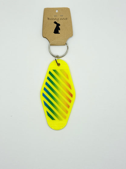 Cute Motel Keychain