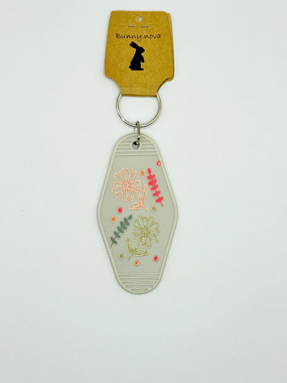 Cute Motel Keychain