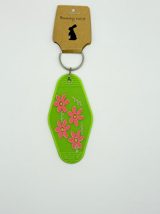 Cute Motel Keychain