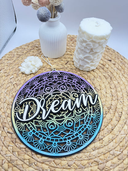 Mandala Layered Wall Art Decor